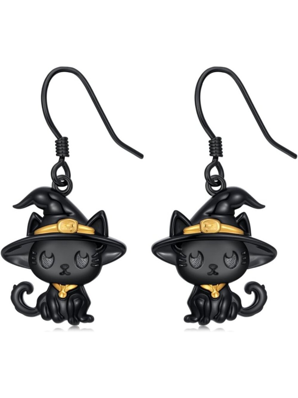 Cute Sterling Silver Halloween Dangle Earrings - Fun Jewelry Gifts for Kids